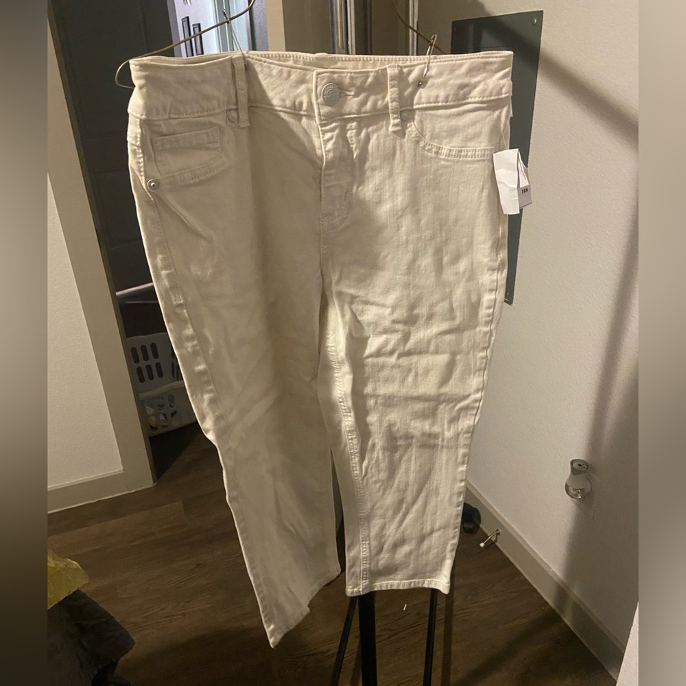 Seven7 stretchy Capri/ankle length pants